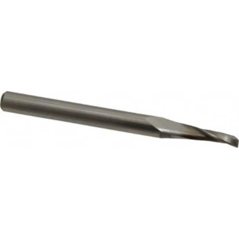 LMT Onsrud LP 3/16 Diam RH High Speed Steel 1-Flute Single Edge Upcut Spiral Router Bit Uncoated, 5/8 LOC, 1/4 Shank ...